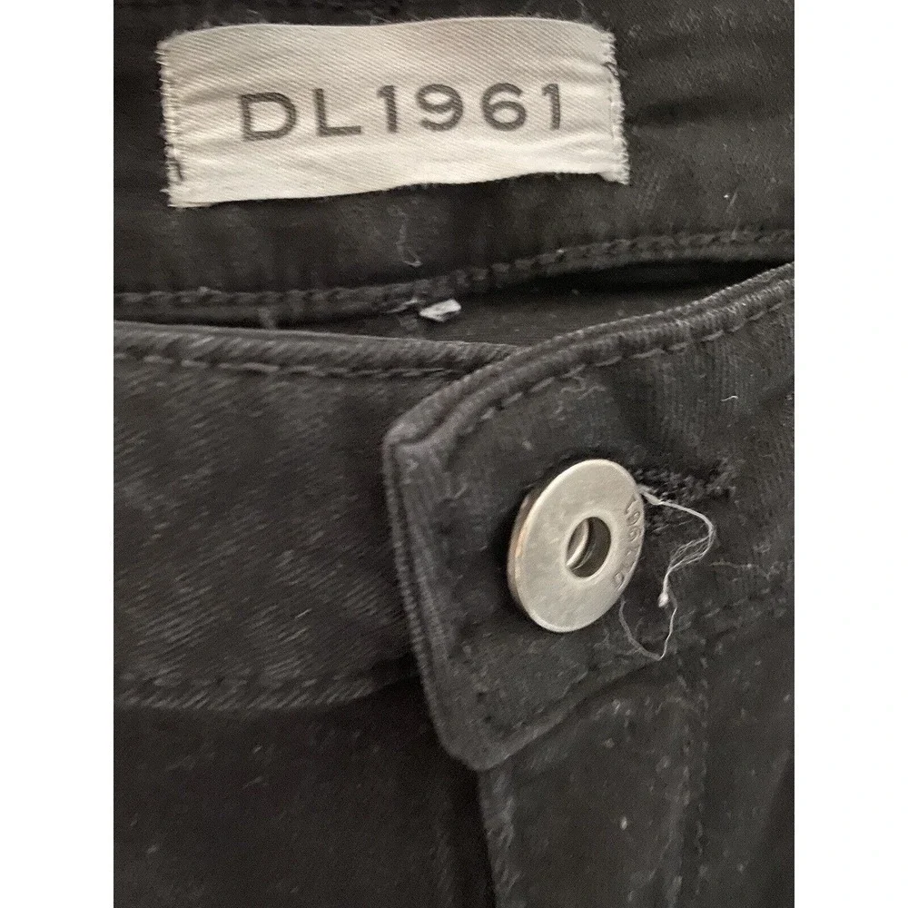 DL1961 Amanda Lowrise Skinny Riker Black‎ Jeans 30